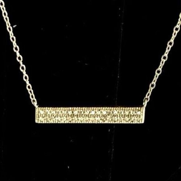 AAT Vintage Dyadema Italian Sterling 925 Silver Necklace adjustable 16-18” - Picture 3 of 13